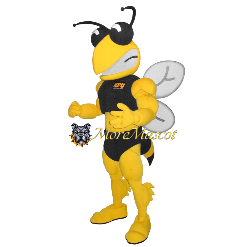 Muscle Power Hornet Mascot Costume