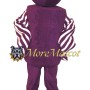 Purple Cylinder Mascot Costume