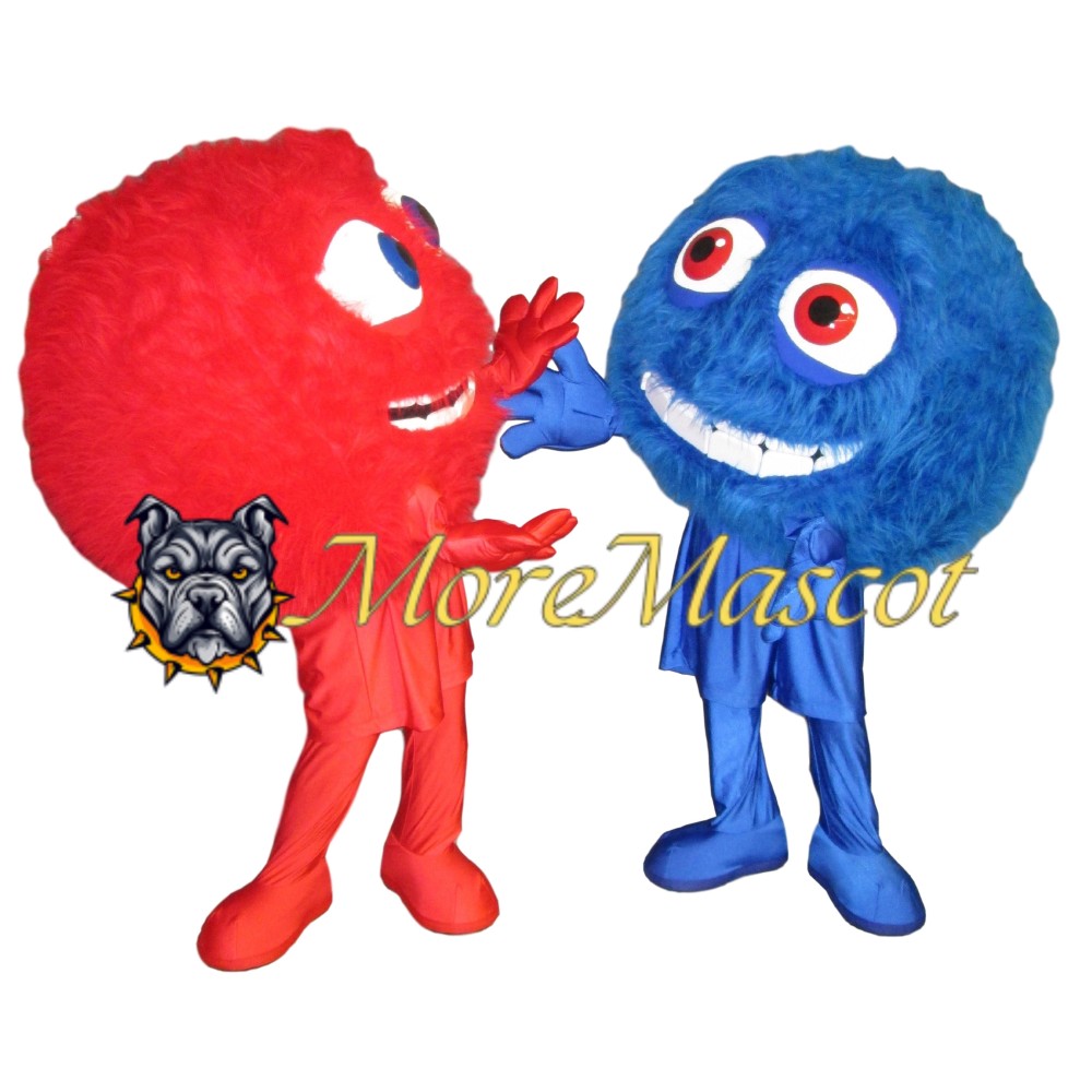 Plush Ball Mascot Costume
