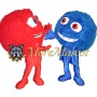Plush Ball Mascot Costume