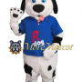 Friendly Cute Dog Mascot Costume