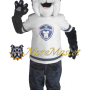 Blue Terrier Dog Mascot Costume