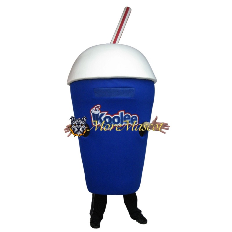 Blue Cup Mascot Costume
