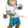 Muscle Sport Warrior Mascot Costume