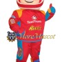 Happy Racing Driver Mascot Costume