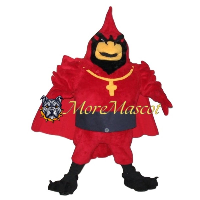Power Red Hawk Mascot Costume