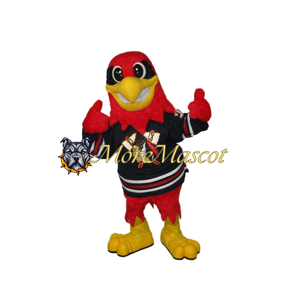 Sport Red Eagle Mascot Costume