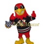 Sport Red Eagle Mascot Costume