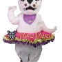 Ballet Bulldog Mascot Costume
