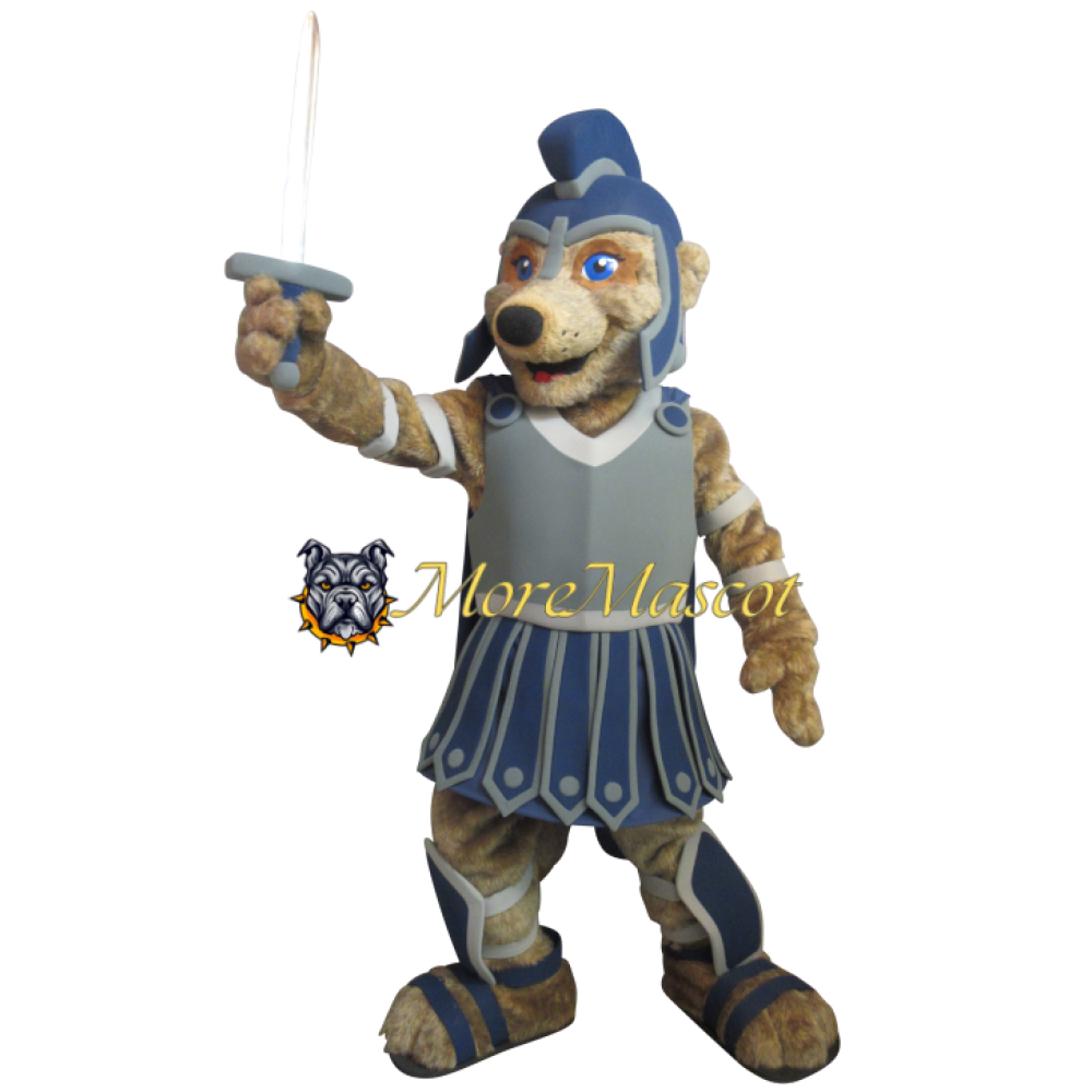 Warrior Wolf Mascot Costume