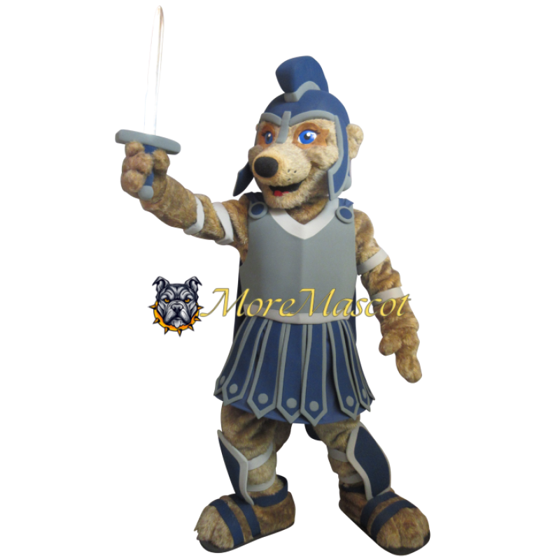 Warrior Wolf Mascot Costume