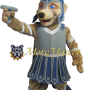 Warrior Wolf Mascot Costume