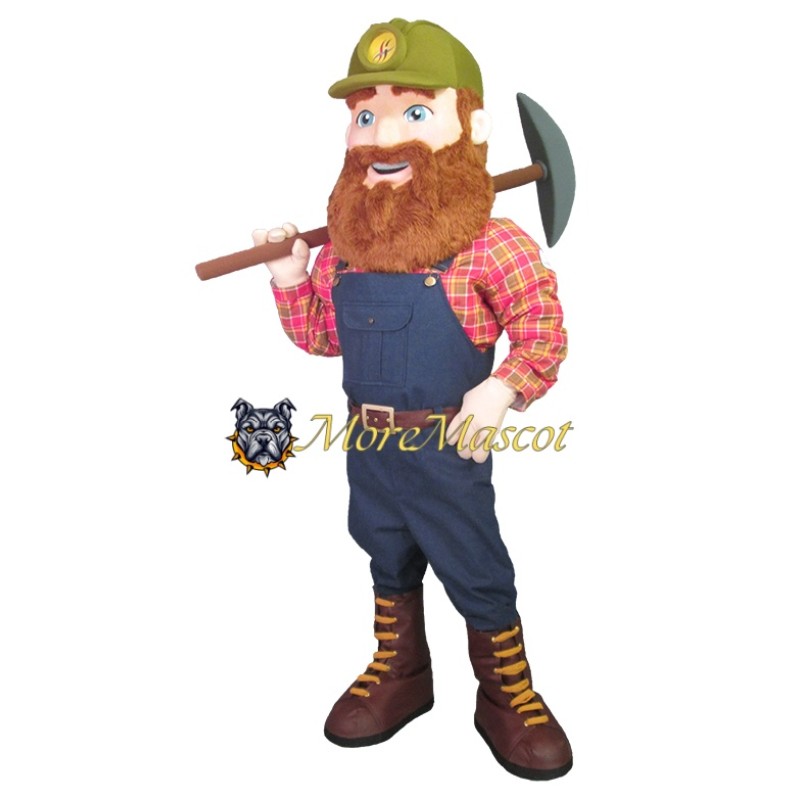 Power Miner Mascot Costume