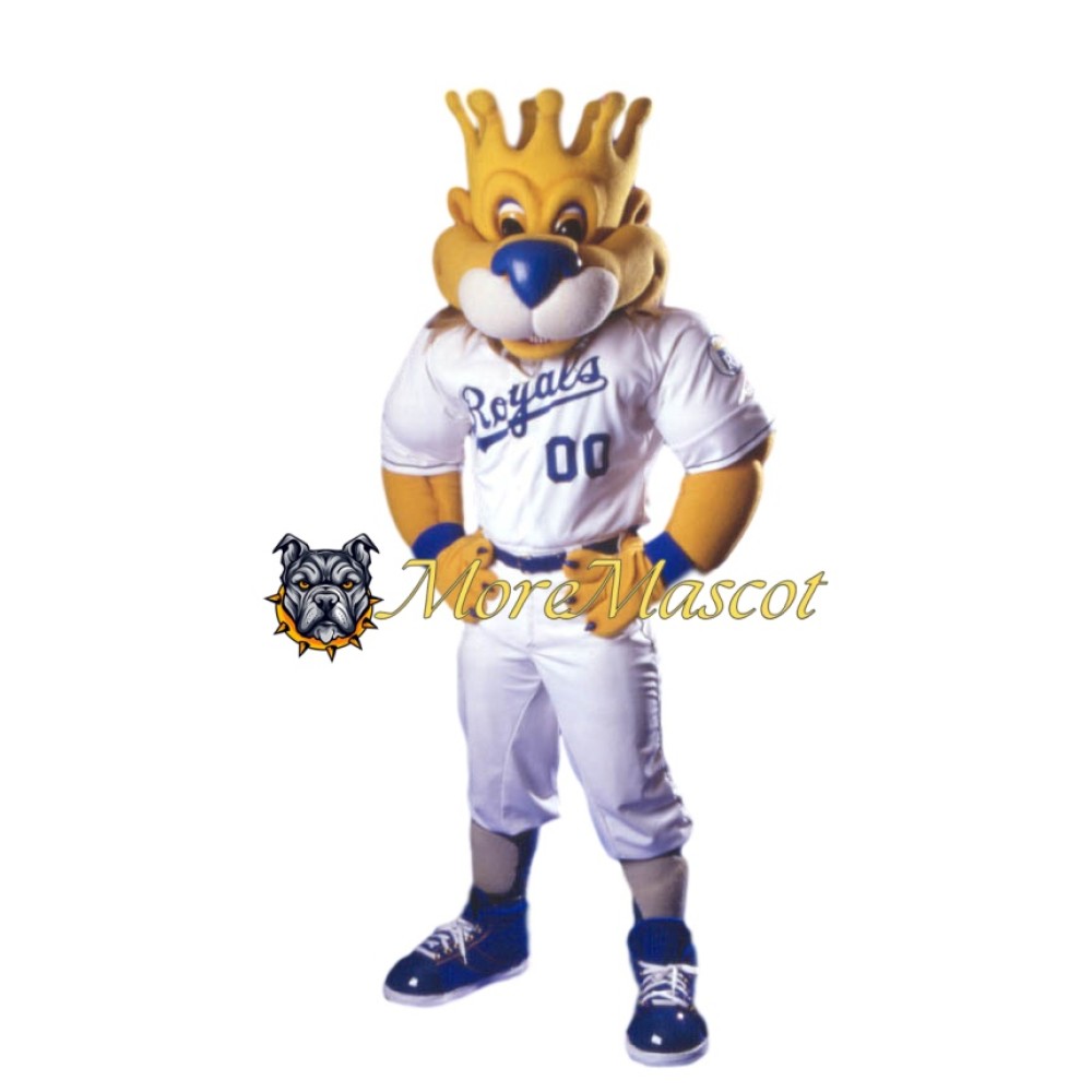 Power Sport Lion Mascot Costume