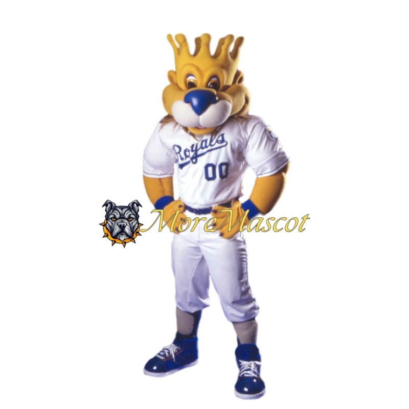 Power Sport Lion Mascot Costume