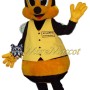 Cute Friendly Bee Mascot Costume