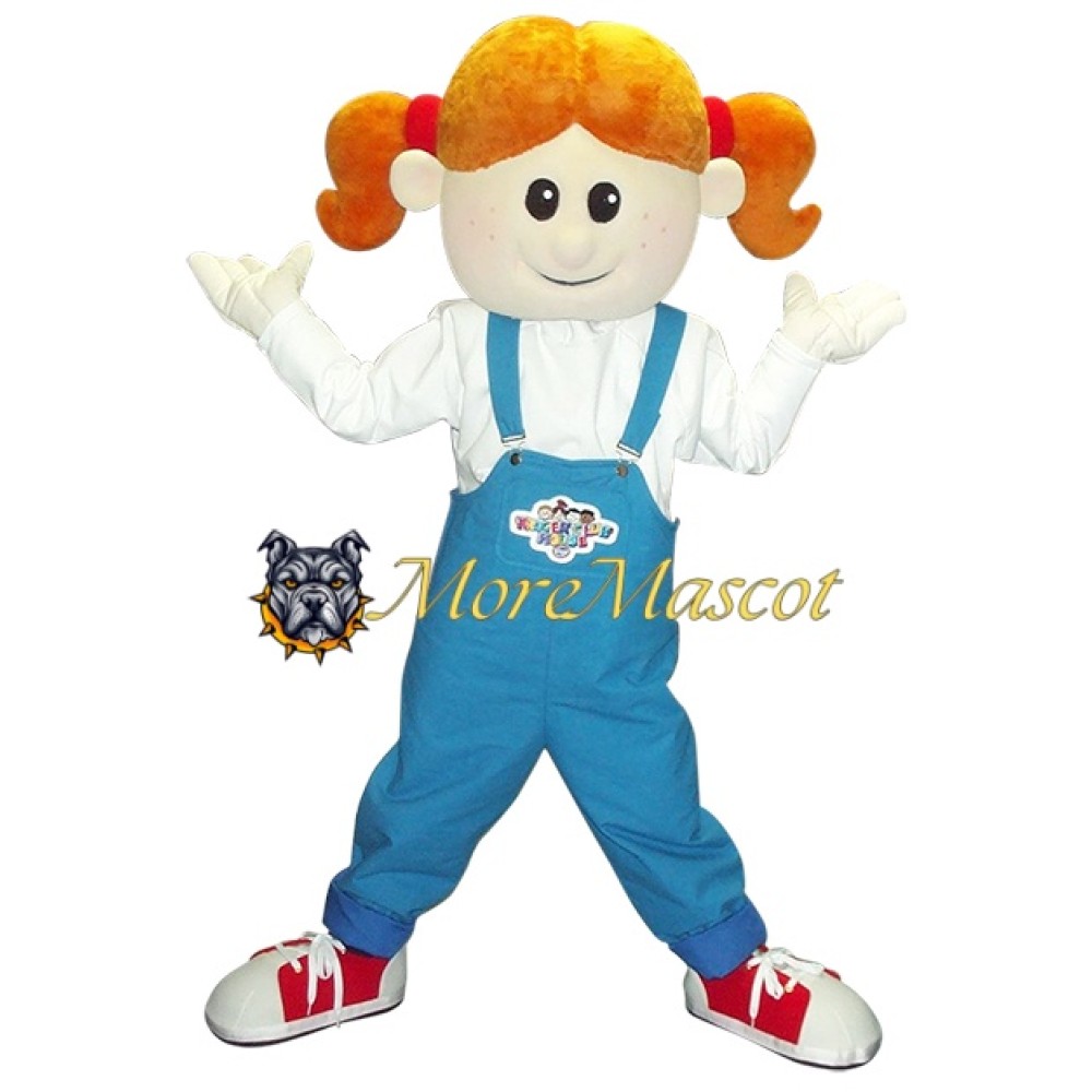 Cute Pretty Girl Mascot Costume