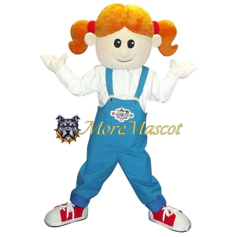 Cute Pretty Girl Mascot Costume