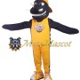 Sport Black Crocodile Mascot Costume