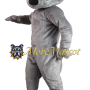 Gray Badger Mascot Costume
