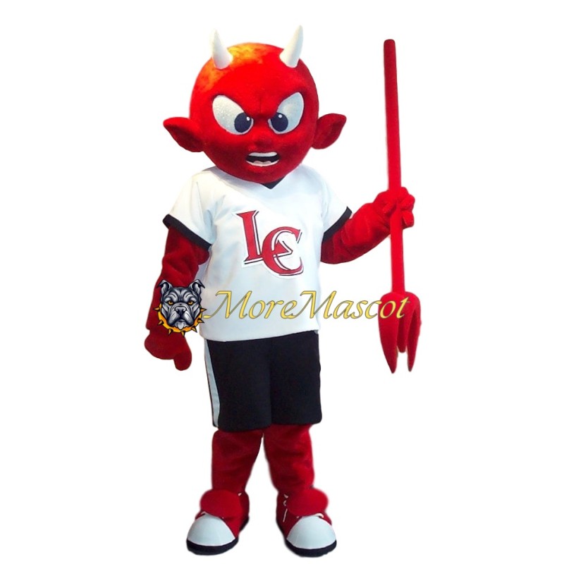 College Red Devil Mascot Costume