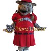Sport Pig Girl Mascot Costume