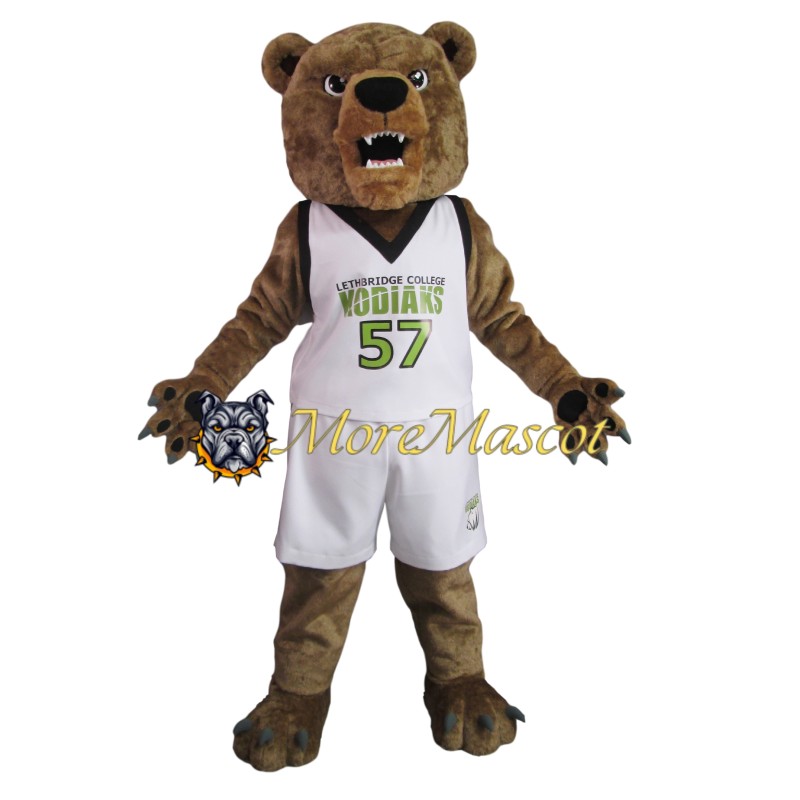College Fierce Bear Mascot Costume