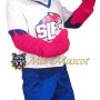 Sport Blue Panther Mascot Costume
