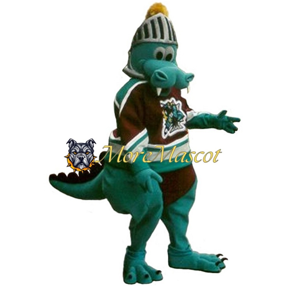 Warrior Crocodile Mascot Costume
