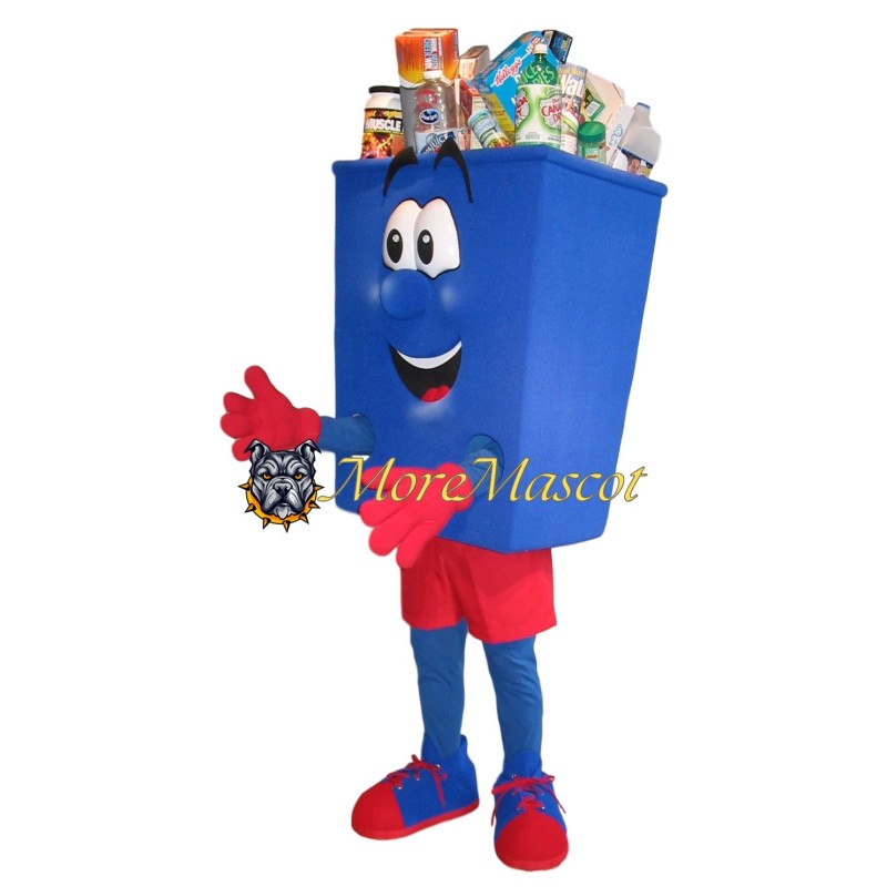 Trash Can Mascot Costume