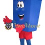 Trash Can Mascot Costume