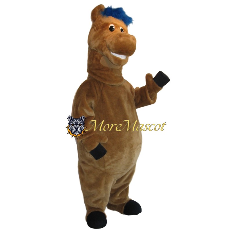 Happy Lightweight Horse Mascot Costume