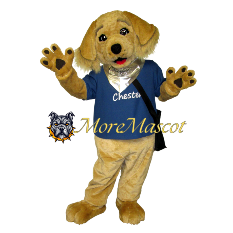 Adult Friendly Dog Mascot Costume