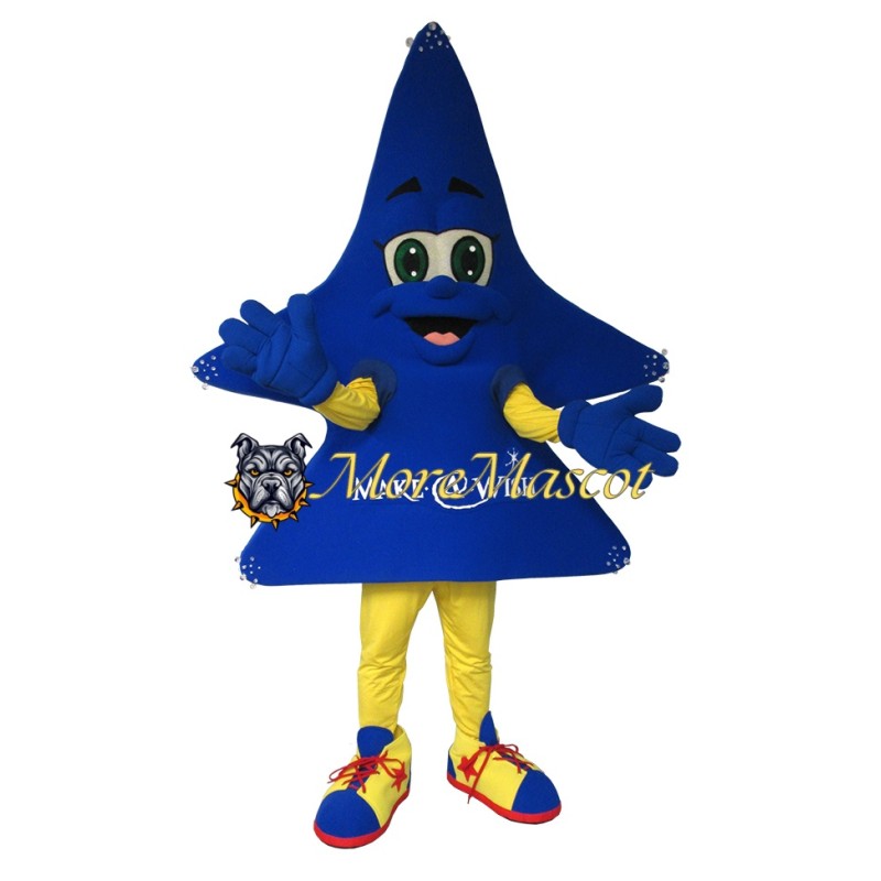 Blue Christmas Tree Mascot Costume