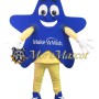 Blue Wishing Star Mascot Costume