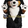 Superb Dog Couple Mascot Costume