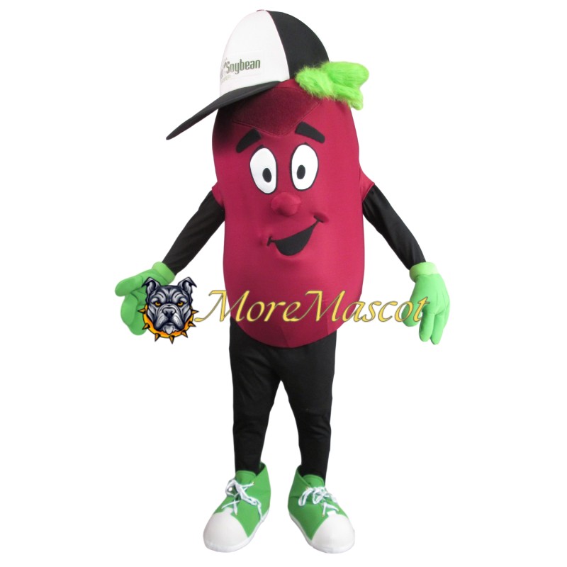Red Bean Mascot Costume