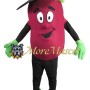 Red Bean Mascot Costume