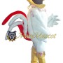 Lightweight White Rooster Mascot Costume