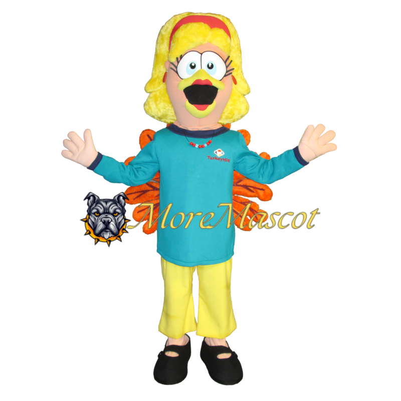 Sexy Turkey Lady Mascot Costume