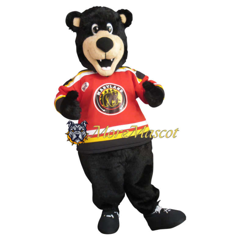 Sport Black Bear Mascot Costume