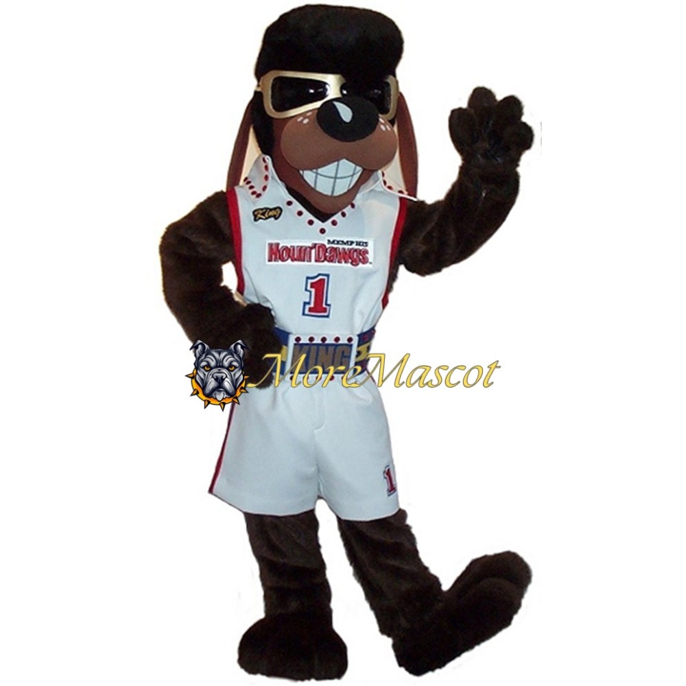 Cool Dog Mascot Costume