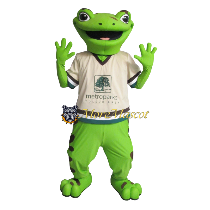 Lightweight Green Frog Mascot Costume