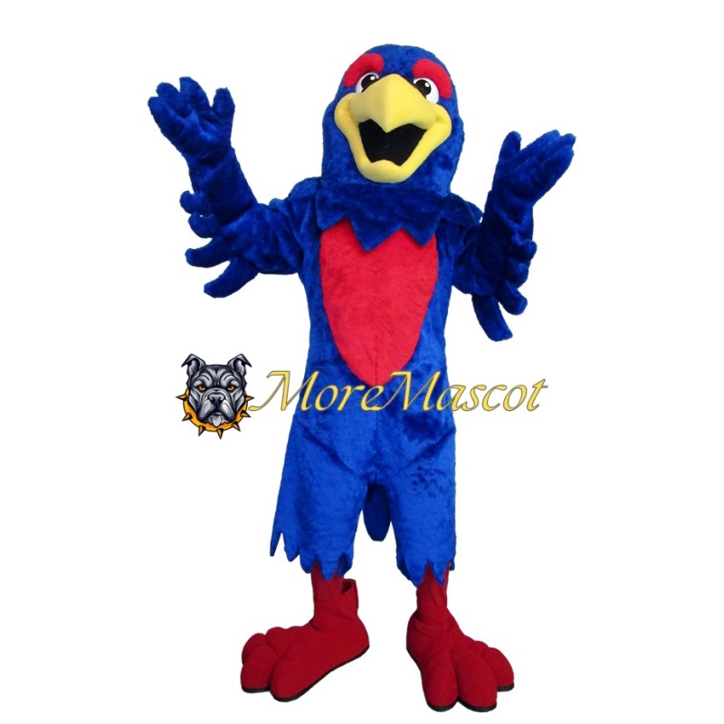 Realistic Blue Eagle Mascot Costume