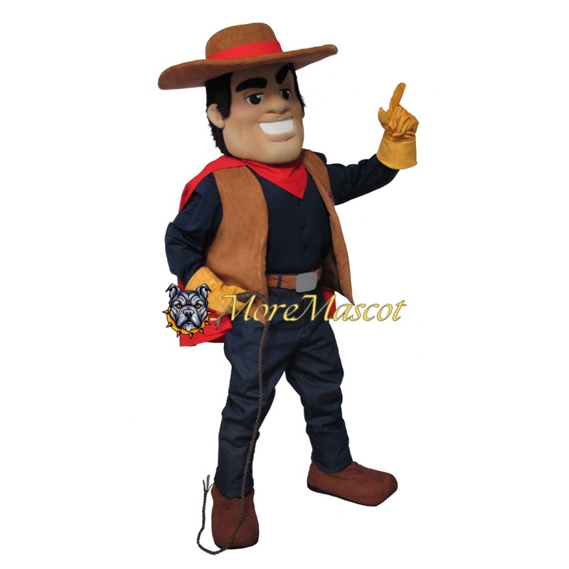 Power Cowboy Mascot Costume