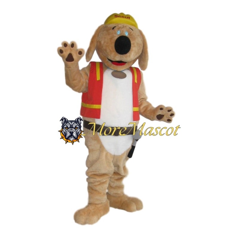 Repair Dog Mascot Costume