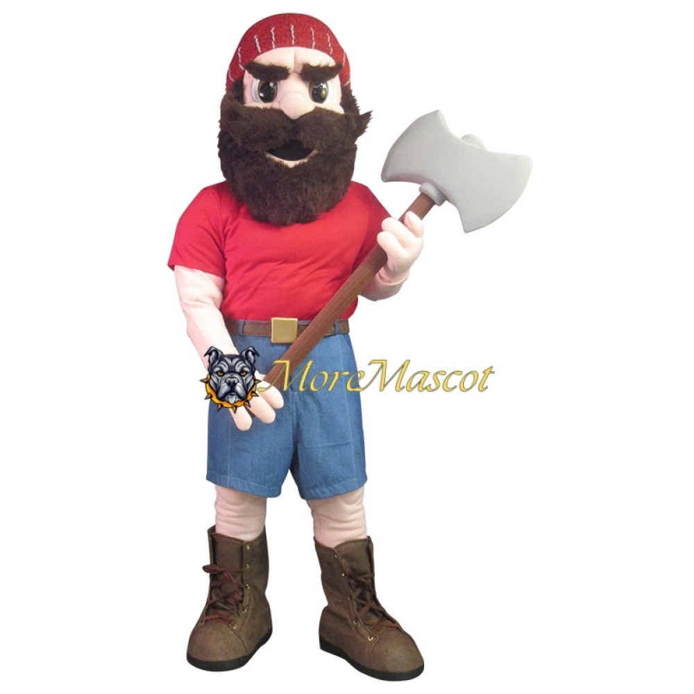 Logger Mascot Costume