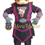 Black & Purple Vikings Mascot Costume