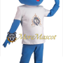High School Blue Devil Mascot Costume