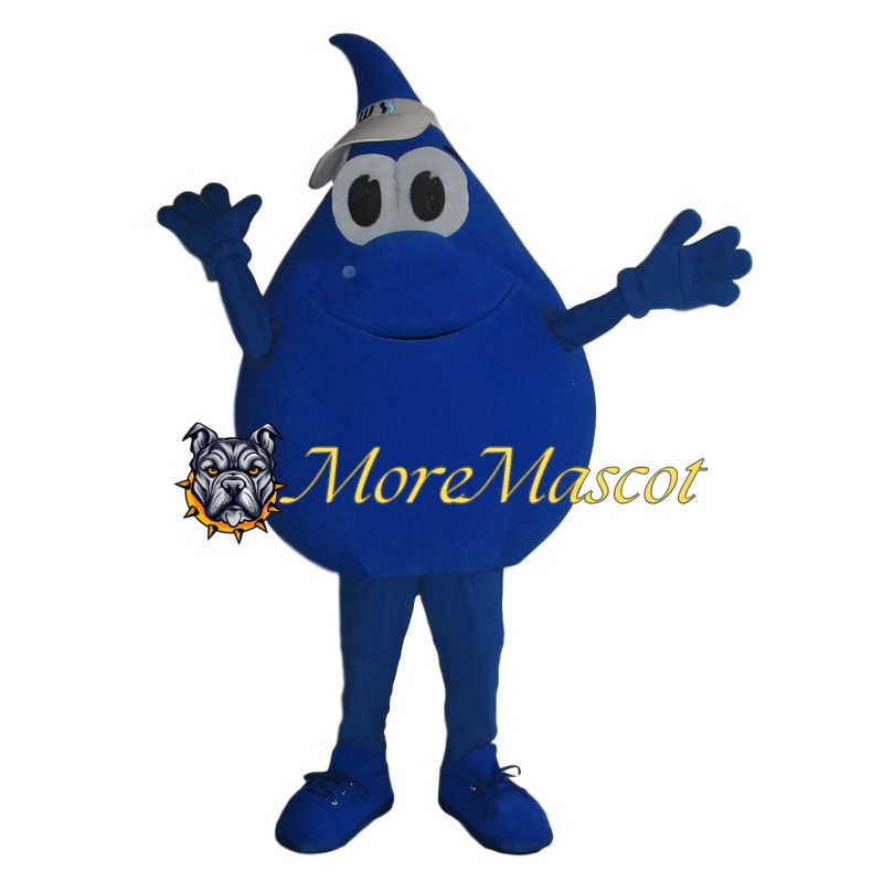 Water Droplet Cartoon Mascot Costume